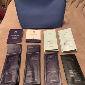 Monat bag and samples
